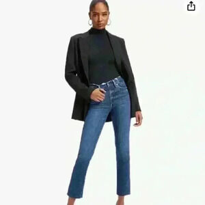 Good AMERICAN GOOD STRAIGHT SPLIT POCKETS SIZE 4/27